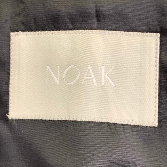 NOAK Size 42 Long Black Polyester Blend Peak Lapel Tuxedo Jacket - Picture 6 of 9